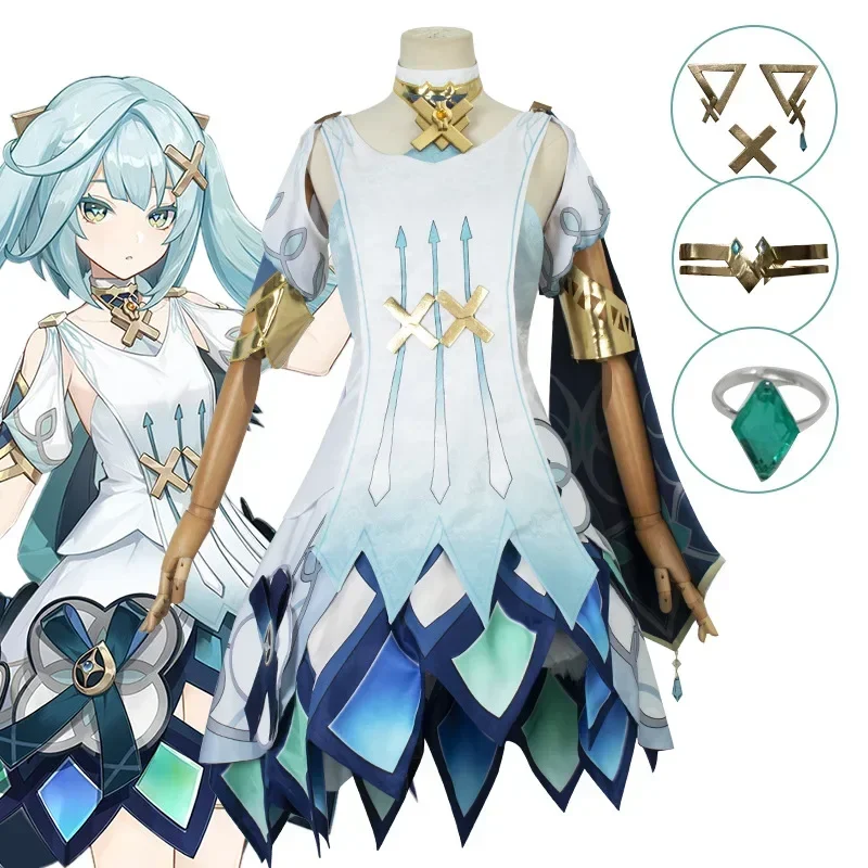 

Game Genshin Impact Cosplay Faruzan Women Costume Full Set