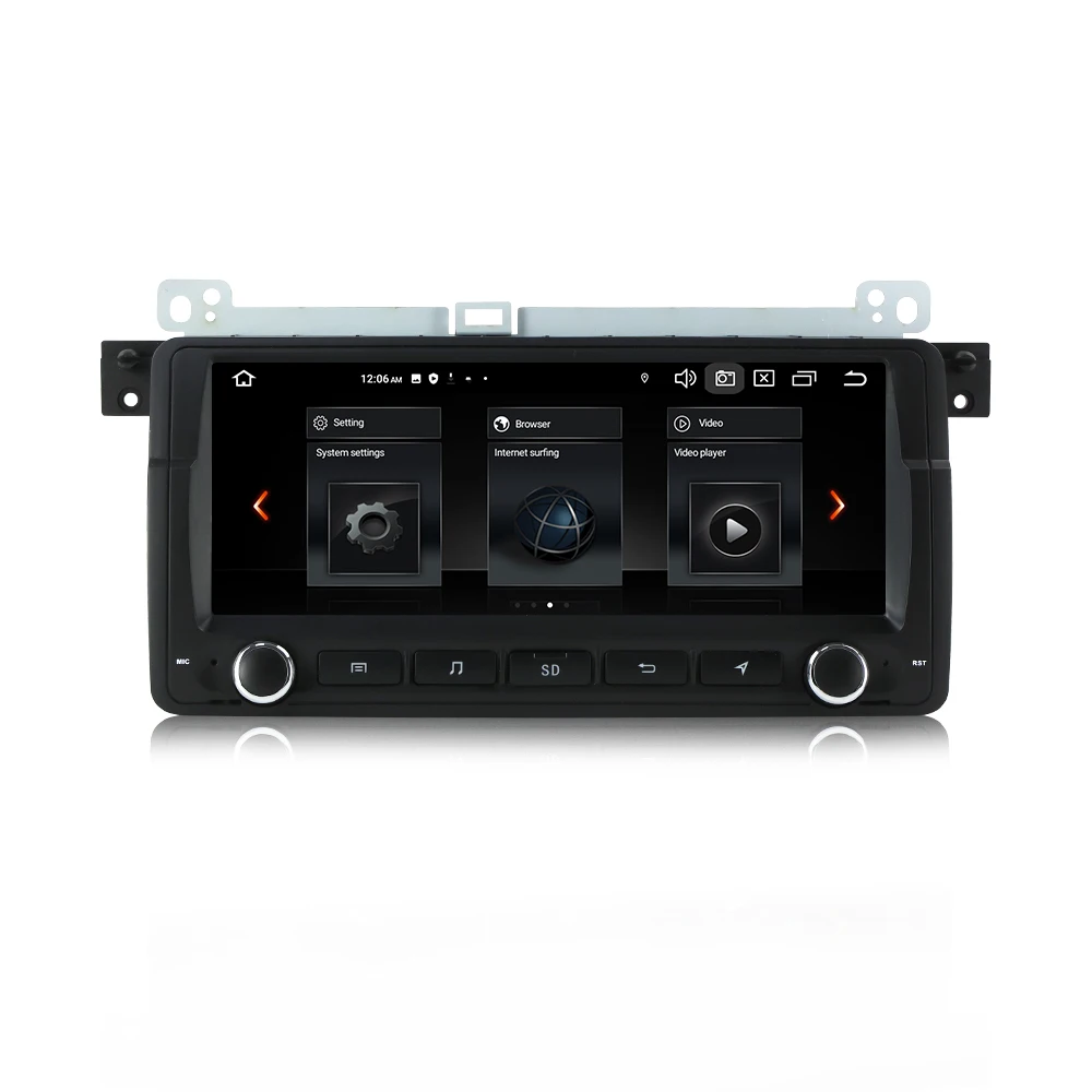 

8.8inch Android 8core 8+128GB Car Video for Bmw E46 M3 318/320/325/330/335 Rover 75Coup Car Radio BT Car-play