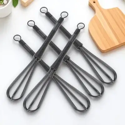 

5Pcs Whisk for Hair Dye Mixing Plastic Mini Whisks Reusable Cream Egg Blender Manual Stirring Tool Small Kitchen Utensil