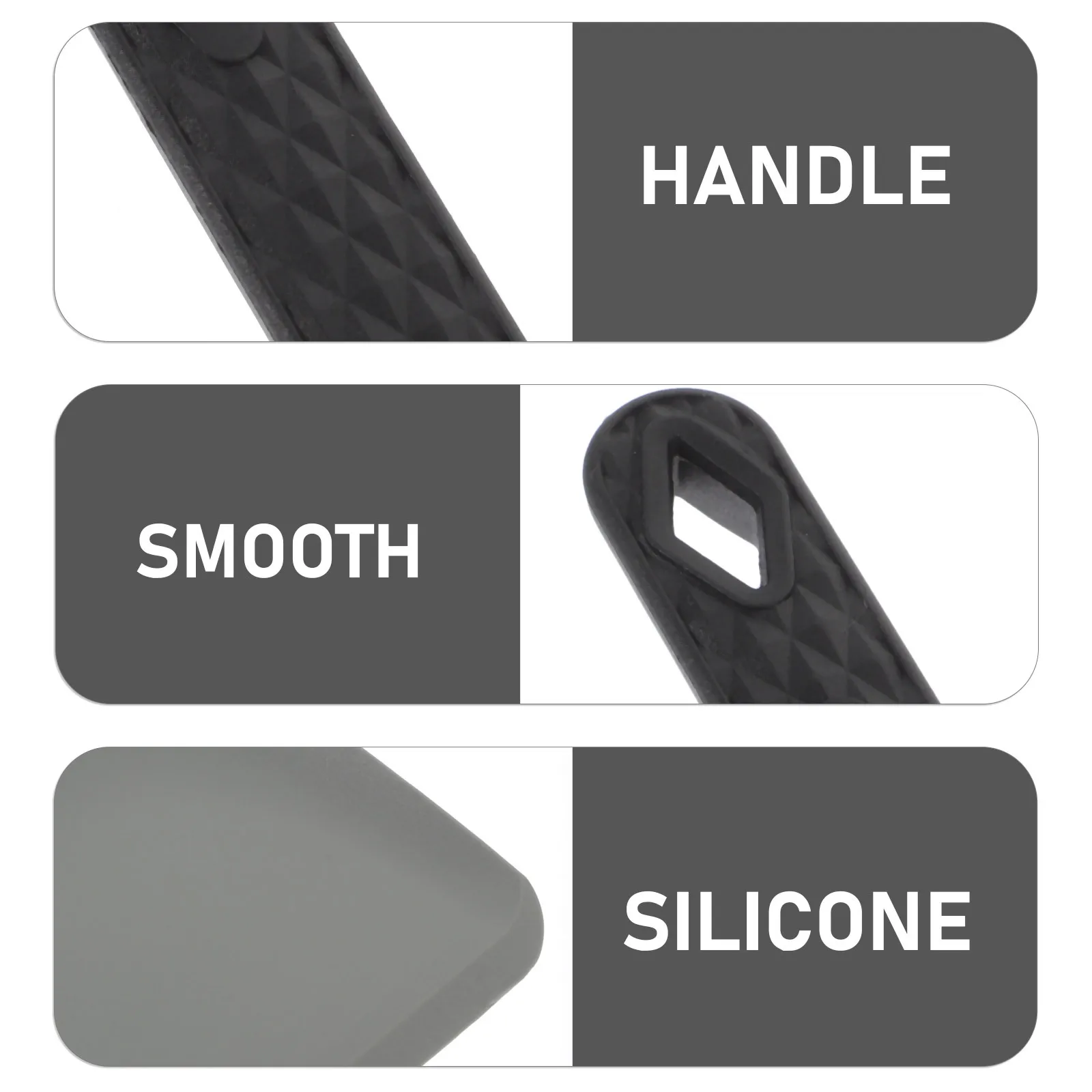 

Silicone Cooking Spatula Non-Stick Pan Heat Resistant Long Handle Kitchen Wok Spatulas Safe Food Grade Cooking Tools for Daily