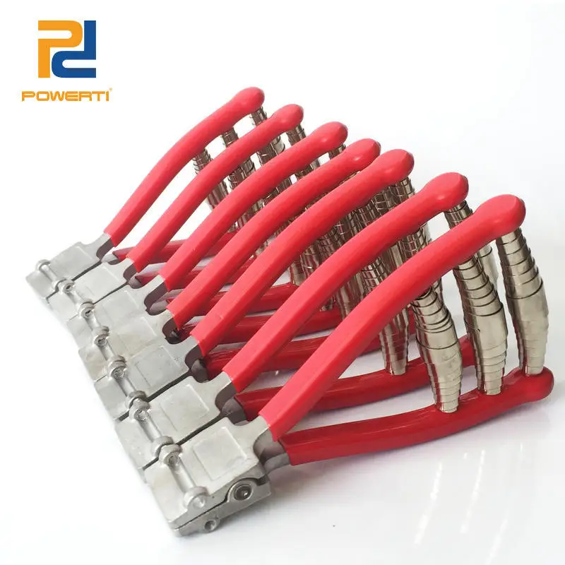 Wide Head Three-spring New Ultra-light Aluminum Badminton Racket Tennis String Threading Machine Tool Starting Clip