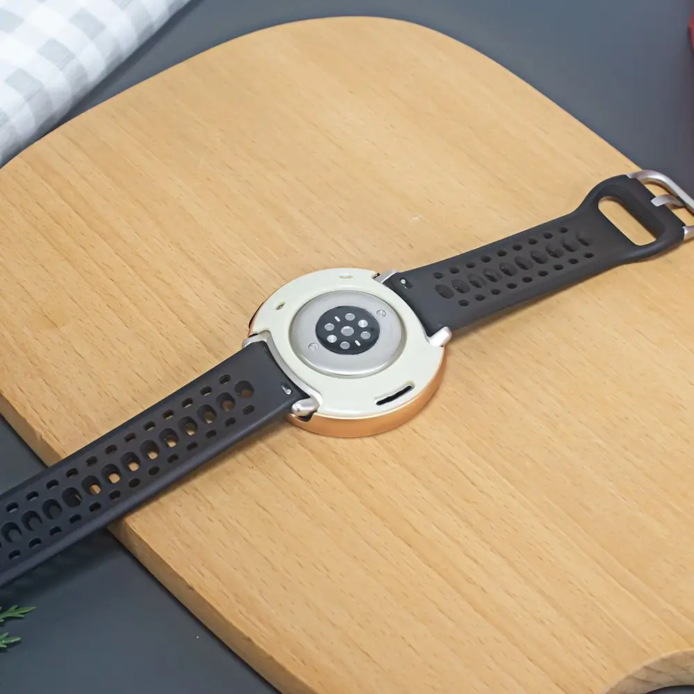 Replacement Metal Watch Bezel Anti-Scratch Shockproof Watch Case Shell Protective Screen Protector for Amazfit Active 2