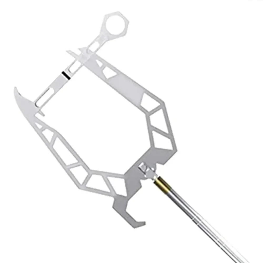 U Shaped Dock Hook Stainless Steel Multi-Purpose Tie Rope Hook Portable Convenient Long Distance Threader Kayak