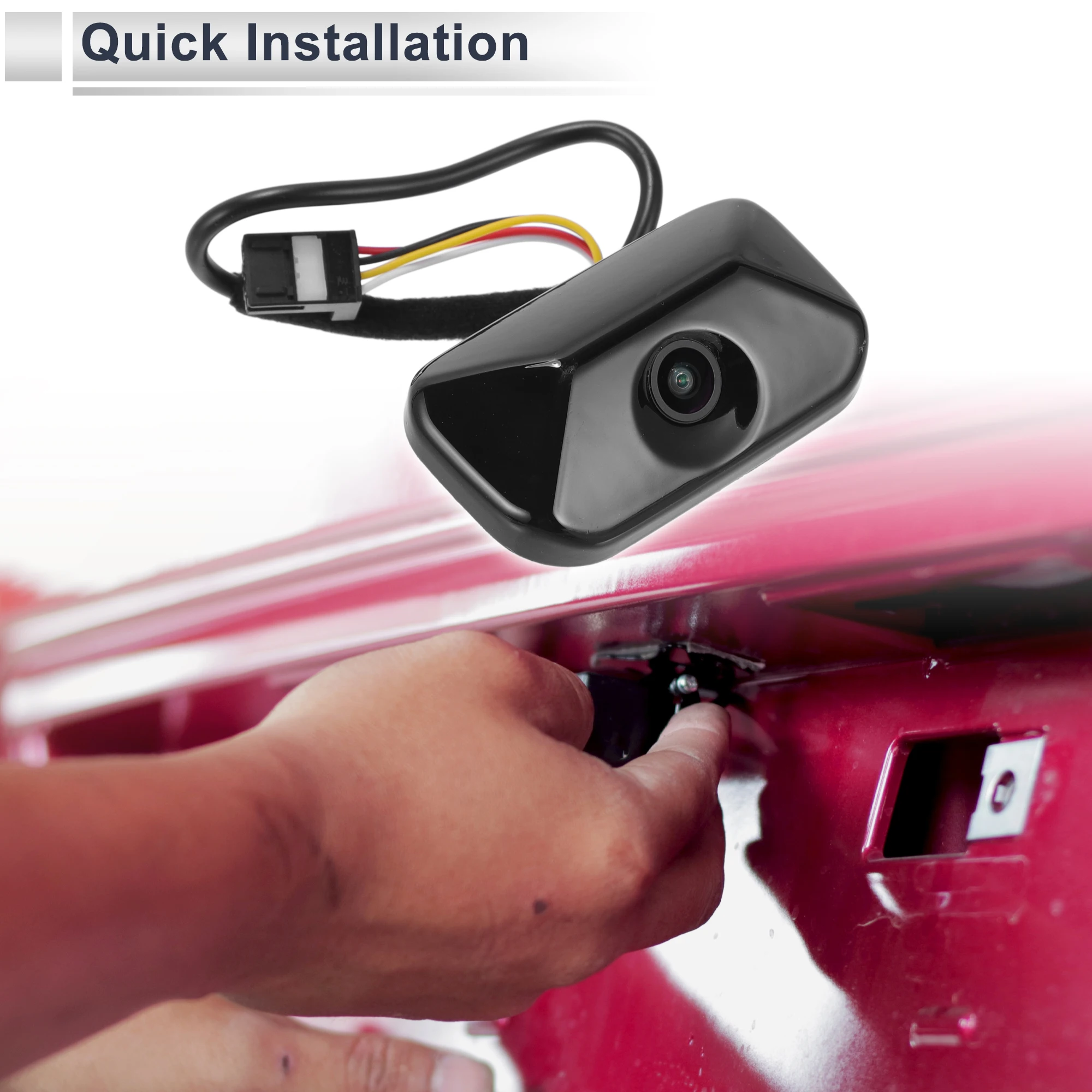 UXCELL Kamera cofania z tablicą rejestracyjną dla Kia Soul 2010-2013 Kamera wspomagająca parkowanie Kamera cofania