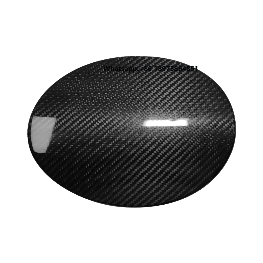 

SUNMAX Real Carbon Fiber Car Fuel Tank Cap Protection Cover Trim for Benz AMG GT GTR GTS C190 R190 2015-2023