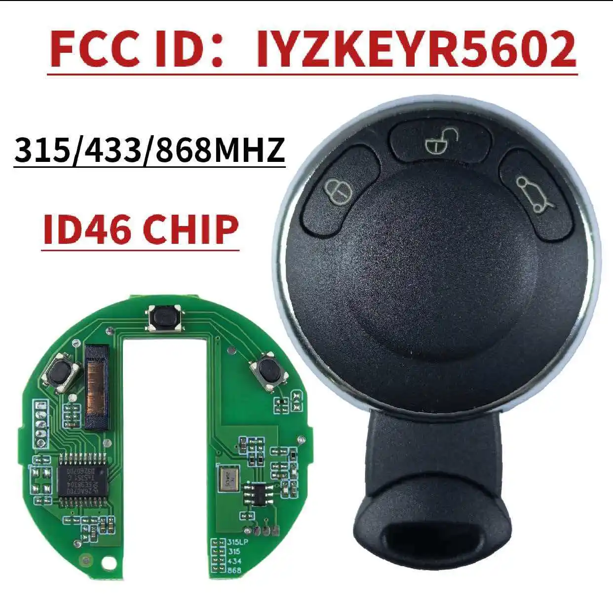 

Jingxin KR55WK49333 BMW Remote 315/315lp/434/868 МГц Id46 Pcf7945 чип для Bmw Mini Cooper BMW Key BMW MINI KEY BMW MINI Remote
