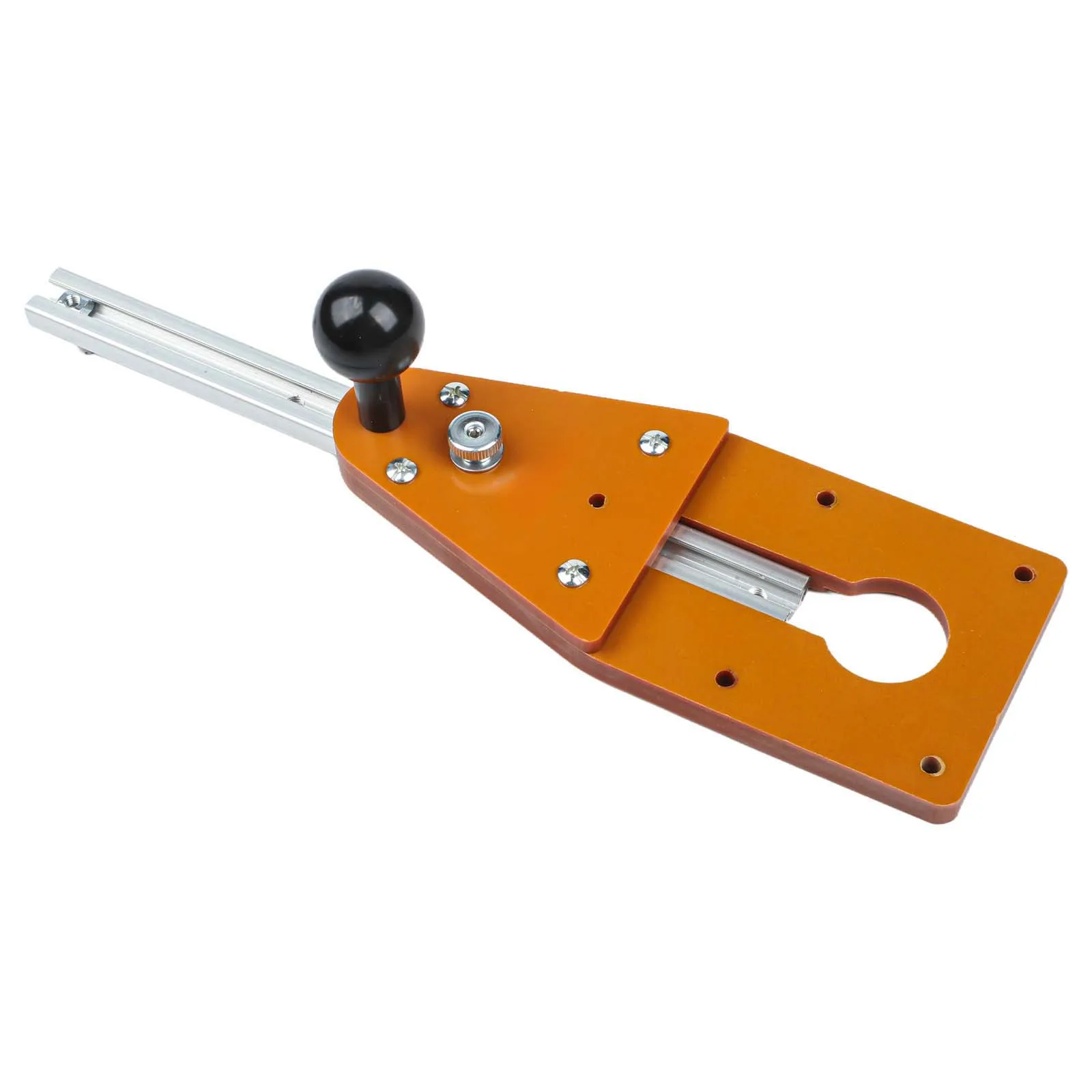 

Detachable Design Adjustable Circle Jig Carpentry Projects Curved Cutting Paths Furniture Making Tool High-Strength Aluminum