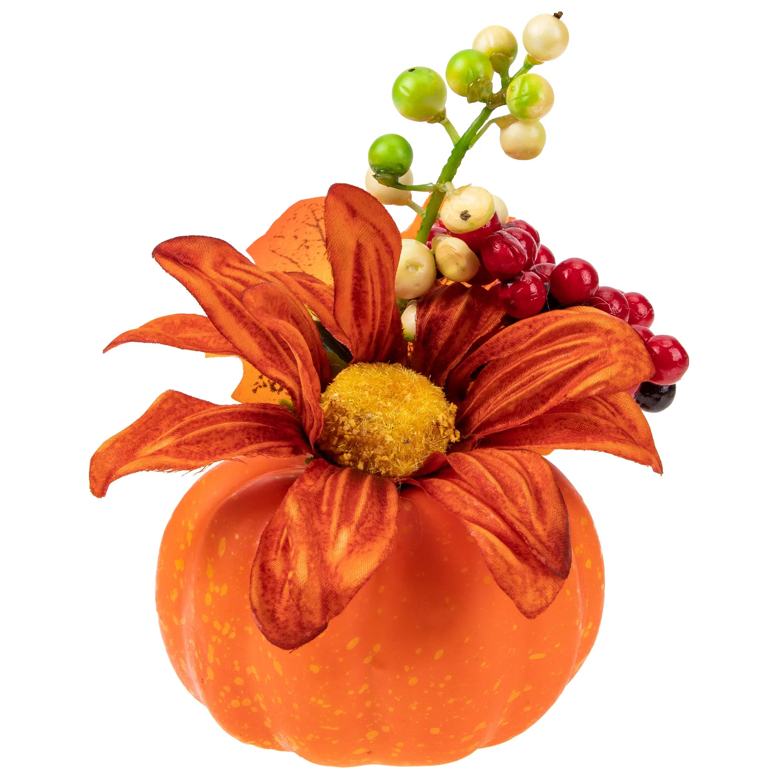 

Plastic Simulation Pumpkin Adornment Halloween Decor Vivid Pumpkins Photography Prop Decoration Effect EducationalFood Vegetable