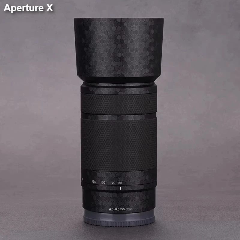 For Sony E 55-210mm F4.5-6.3 Lens Sticker Anti-Scratch Coat Wrap Protective Film Body Protector Decal Skin E55210 - view 6