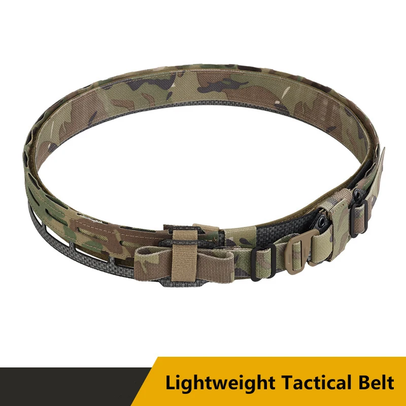 

Lightweight Tactical Belt, Double Waistband Design, Both Inside and Outside, Diverse Adaptation