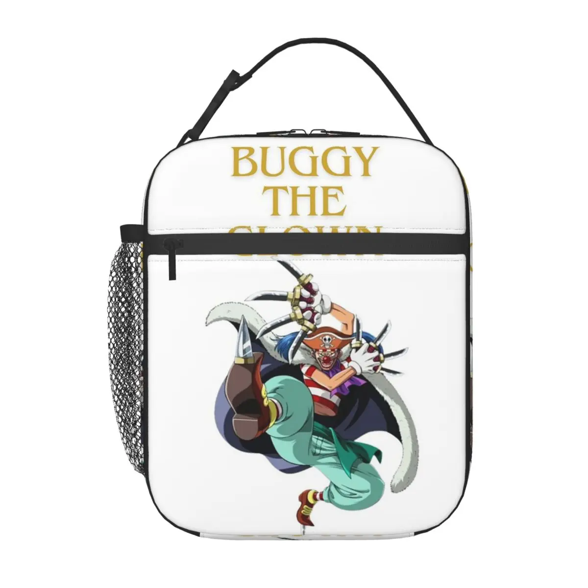 Buggy The Clown Insulated Lunch Bag for Women Kids Portable Food Boxes Thermal Lunch Box Tote
