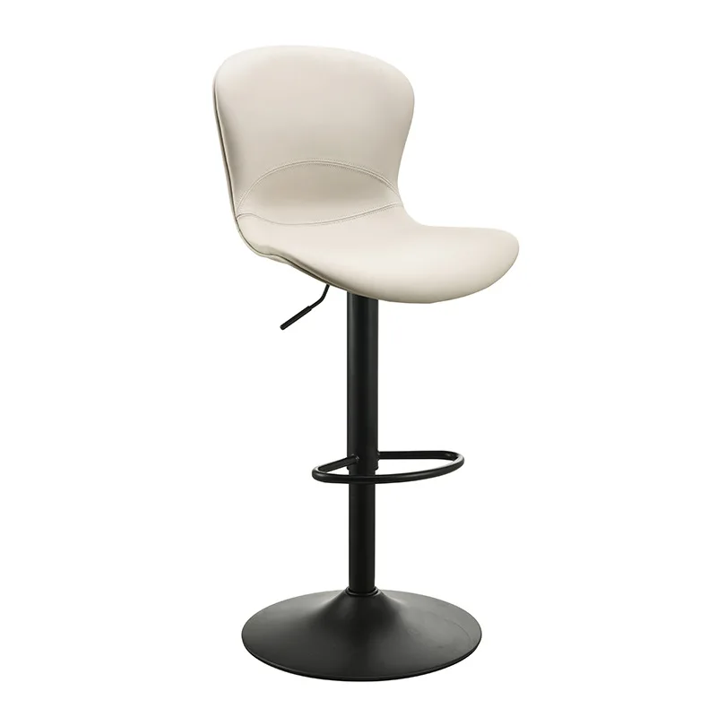 LH simple backrest lifting household island light luxury high stool leisure bar chair