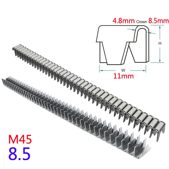 M45 Pneumatic Nail Closing Stapler Sofa Spring Mattress Clinch Gun Furniture Vertex Fastening Clinching Clip Tool Cage Fixing