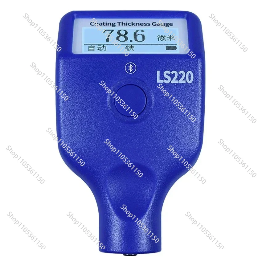 Paint Coating Thickness Tester 0-3500μm 0.1μm Fe NFe Probe Gauge LS220 for Auto Car Paint Film Thickness Gauge -20℃ LCD Screen view 2