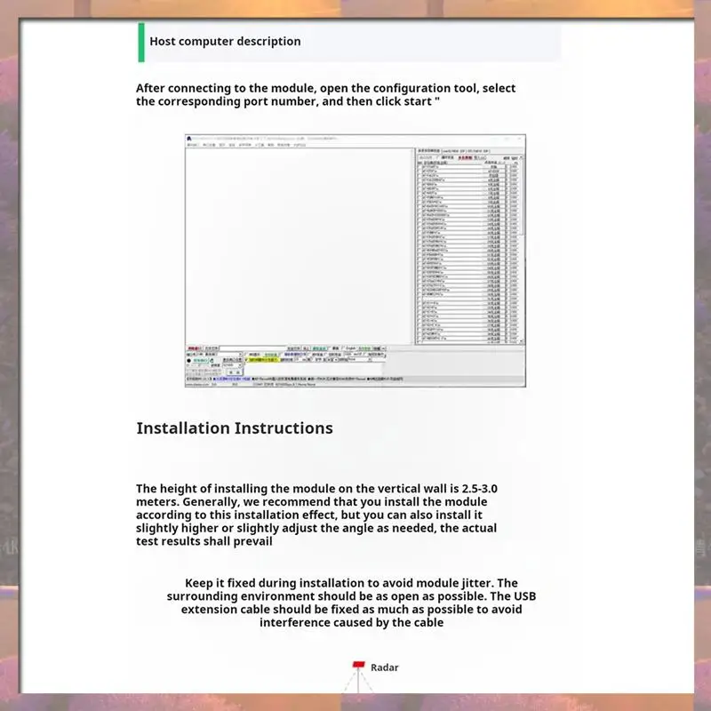 Top Sale 60Ghz Millimeter Wave Radar Passenger Flow Statistics Sensor Module LD6001C Entrance&Exit Counting Detection