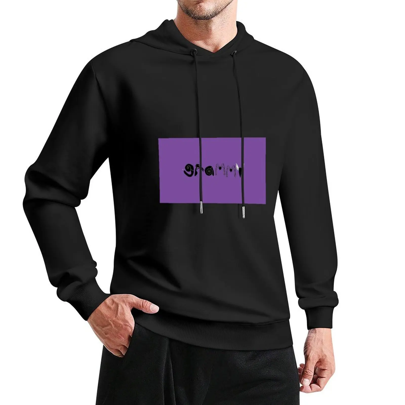 purple grammy Pullover Hoodie men's sweat-shirt men's sweat-shirt set anime clothes graphic t shirts men autumn hoodie