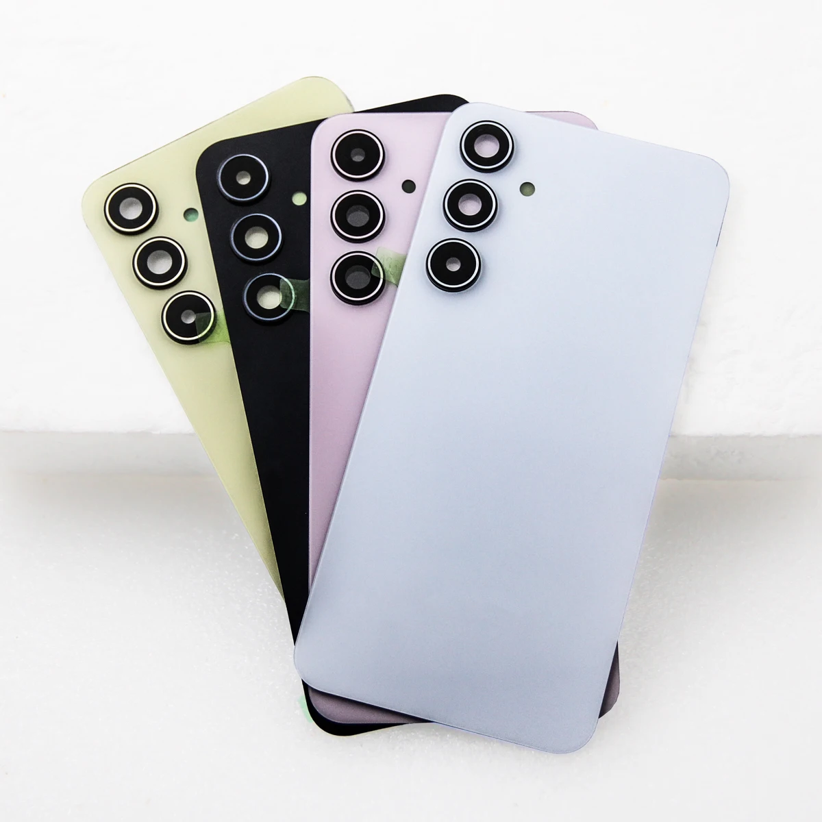 For Samsung A35 5G A556B Back Glass Battery Cover Rear Door Housing Panel Repair Parts with Camera Lens Frame image 4