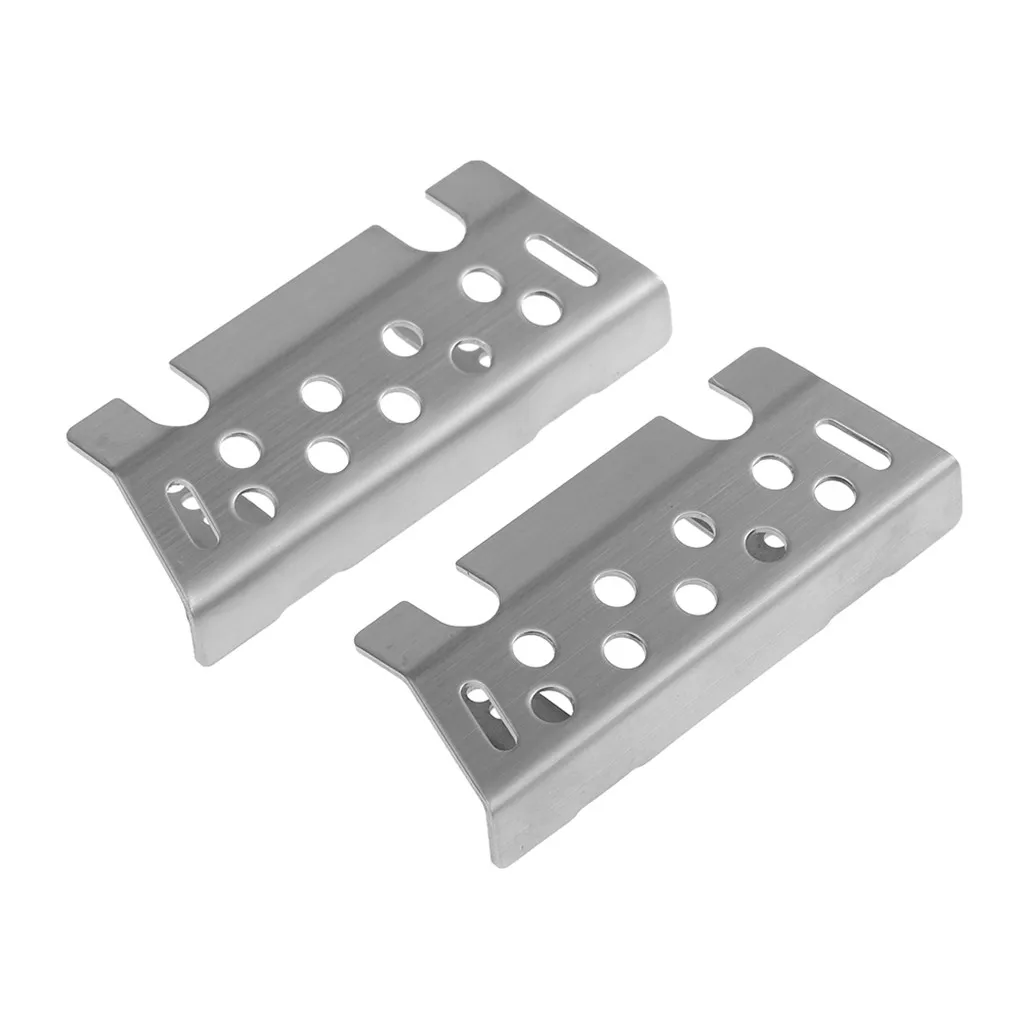 Aluminum Alloy Chassis Armor Axle Protector Skid Plate for 1/10 RC Crawler TRX4 Upgrade