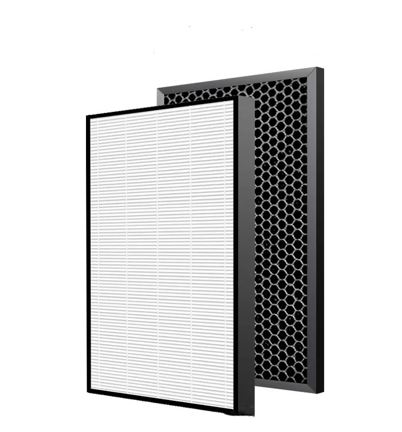 Replacement for Hitachi air purifier EP-A6000 EP-A7000 EP-A8000 EP-M7200C True HEPA Filter and Activated Carbon Filters