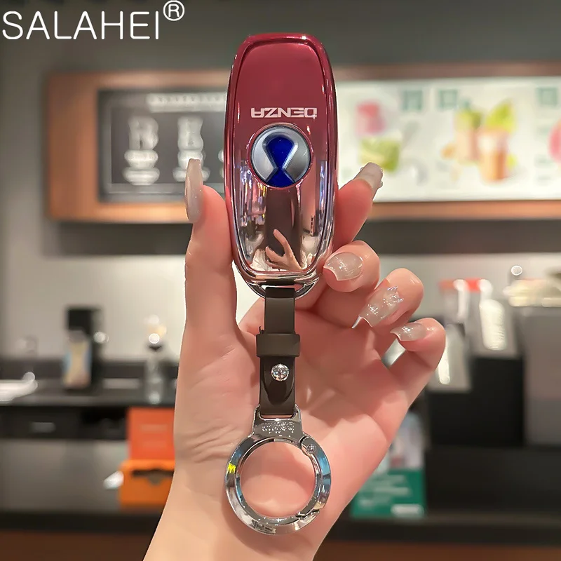 موضة بولي TPU سيارة الذكية مفتاح بعيد غطاء حامي حامل شل حقيبة المفاتيح ملحقات ل BYD Denza D9 DM-i 2022 2023 N7 N8