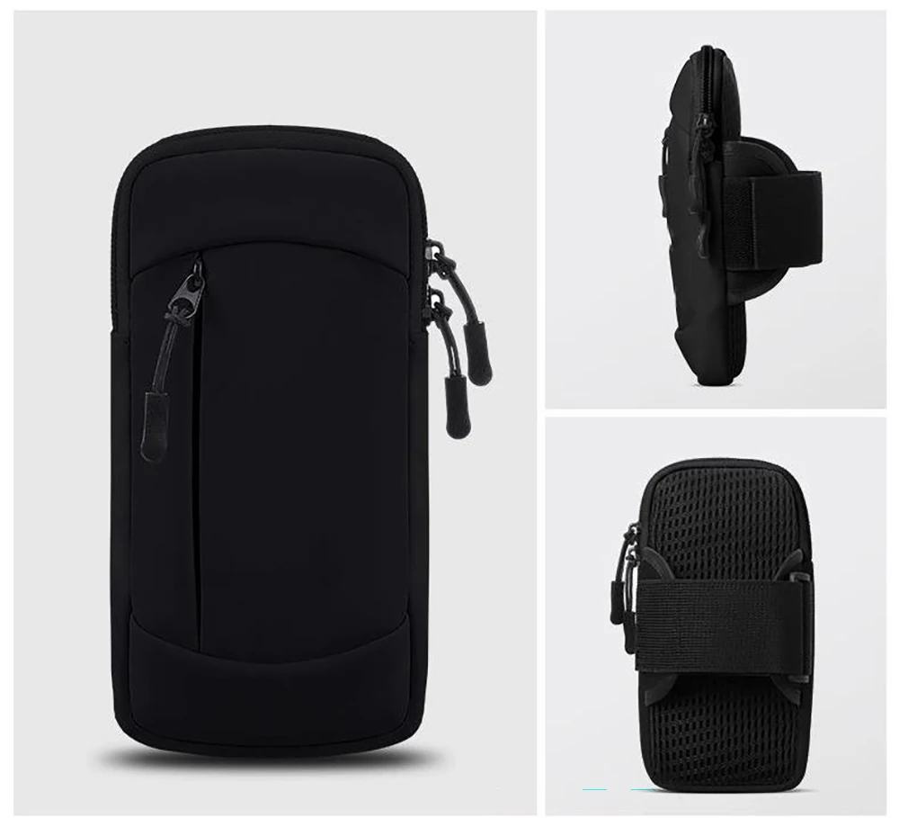 Laufarmband Tasche Telefon Fall Universal Sport Armband Arm Tasche Telefon Halter Mobile Wasserdichte Handgelenk Band – Detail 7