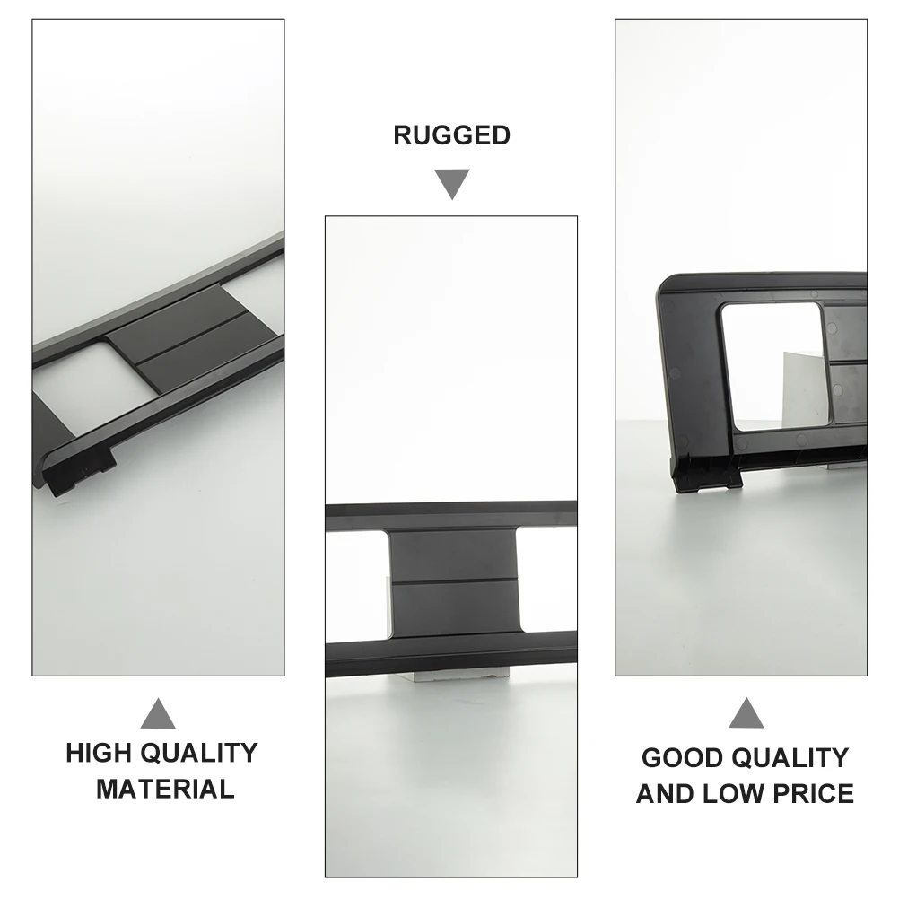 

1pc Score Thickened Abs Black Sheet Music Holder For Music Score Stand Keyboard Piano Guitar Accessory Portable Durable