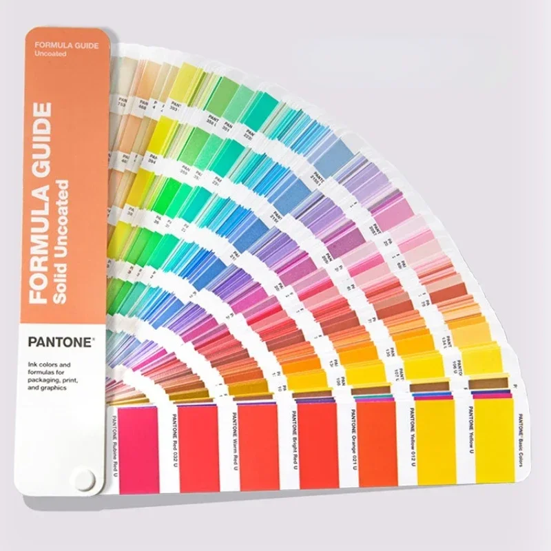 

2022 New Version Pantone U Color Card Matte Uncoated U Card GP1601B-U 2390 Colors