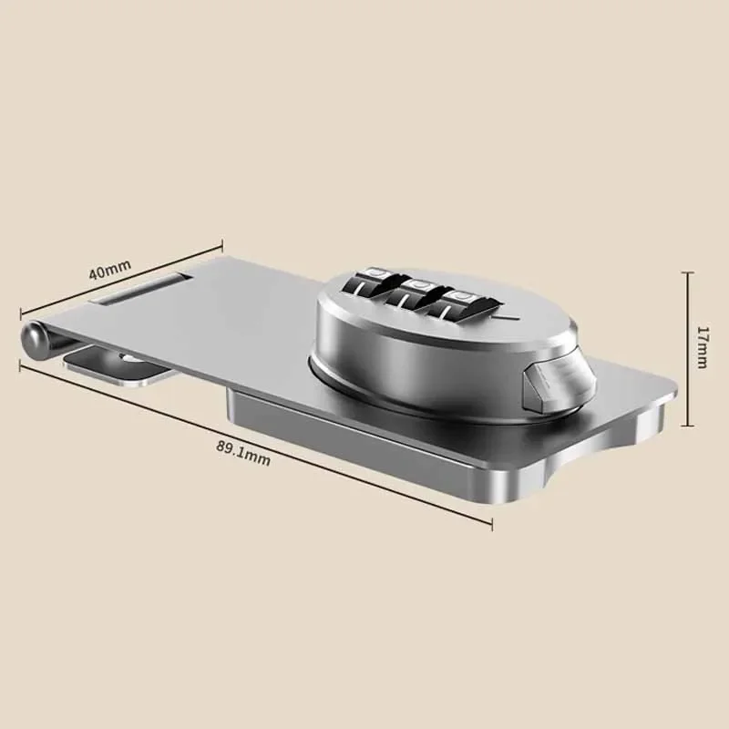 Lade Combinatieslot Kinderveiligheid Bescherming Slot voor Lade Multifunctionele Thuiskasten Thuis Mechanisch Wachtwoordslot