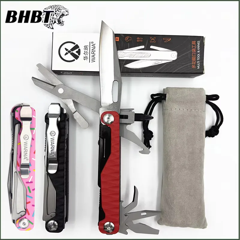 

BHBT 16 in 1 Mini Multitool Multi-functional Combination Tool Folding Scissors Screwdriver EDC Outdoor Survival Equipment