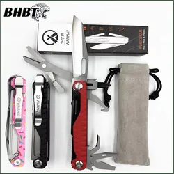 BHBT 16 in 1 Mini Multitool Multi-functional Combination Tool Folding Scissors Screwdriver EDC Outdoor Survival Equipment