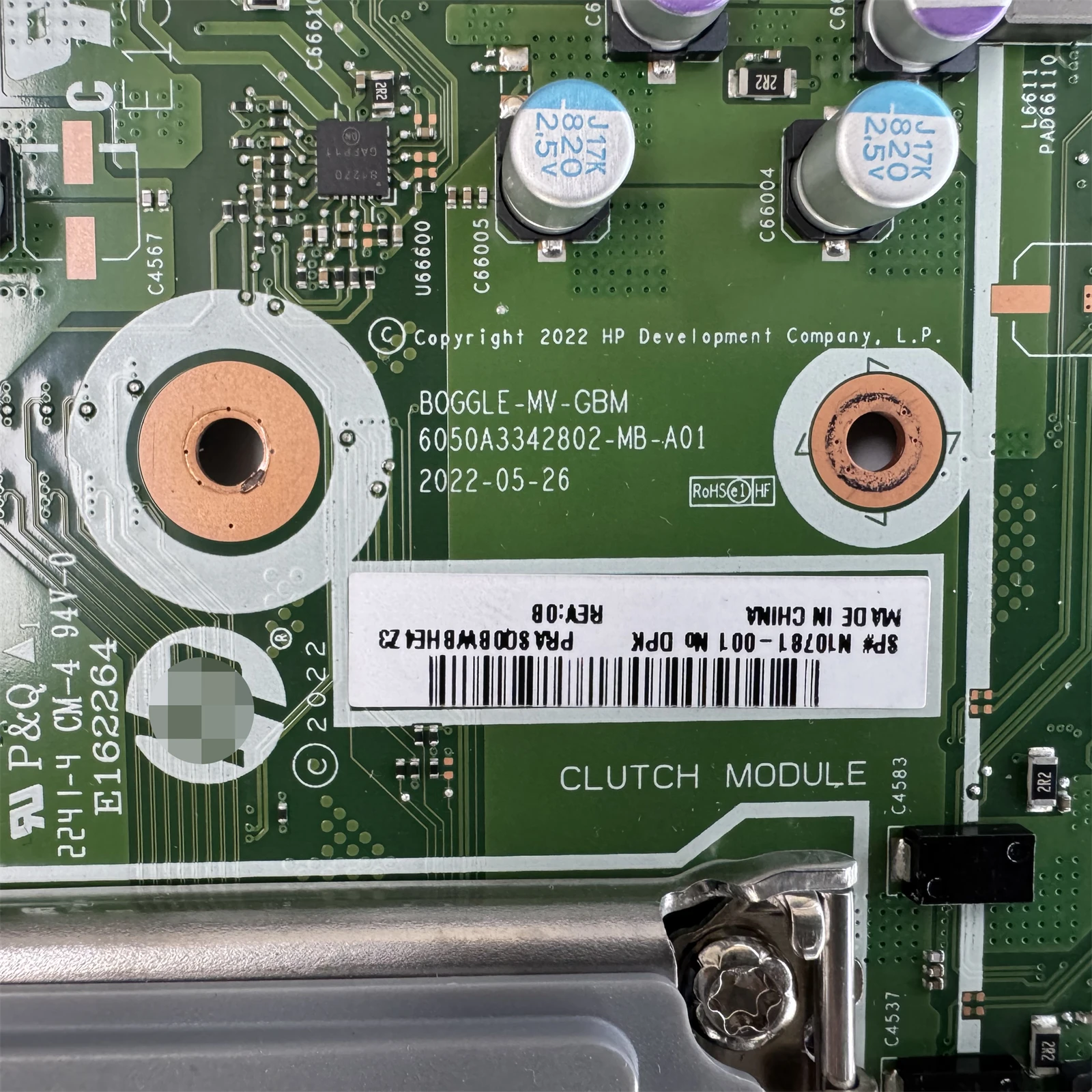 N10781-001 Gebruikt Voor HP ProOne 440 G9 AIO Moederbord N10781-601 6050A 3342802 -MB LGA1700 12e UMA DDR4-geheugensleuf 100% getest