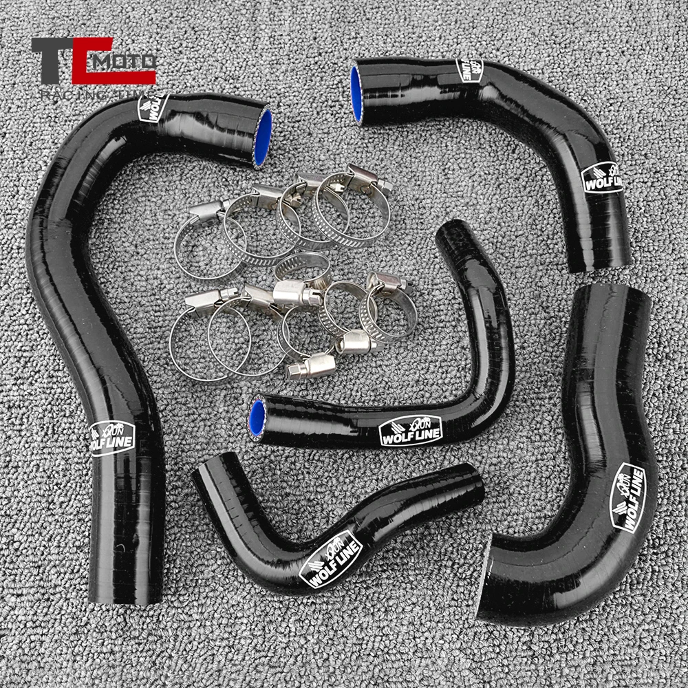 

Silicone Radiator Coolant Hose Silicone hose kit For Yamaha MT-09 XSR900 MT09 Tracer 900 GT 9GT 900GT FZ-09 FJ-09 FZ09 FZ MT 09