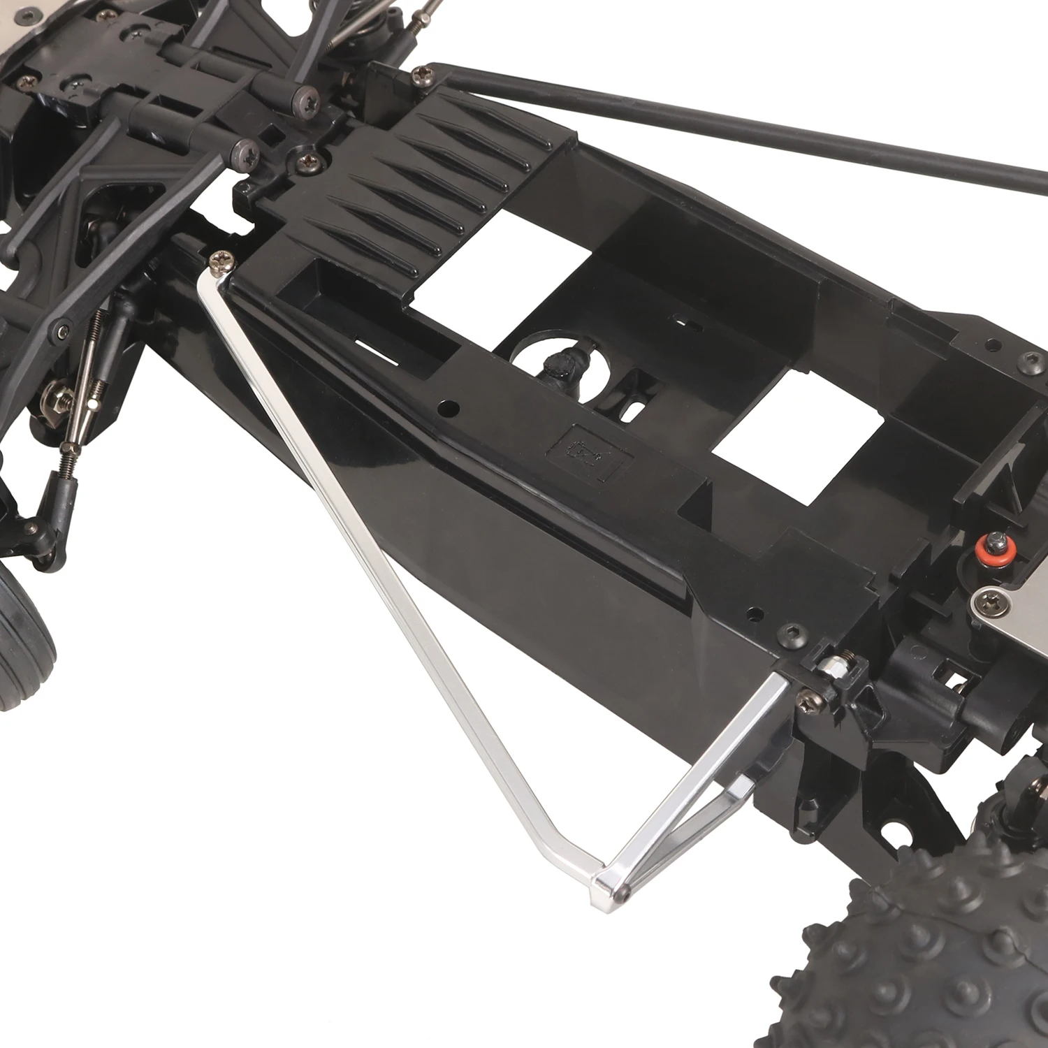 KYX Racing Stainless Steel Chassis Protector Upgrades Parts Accessories for 1/10 RC Car Tamiya Hornet EVO