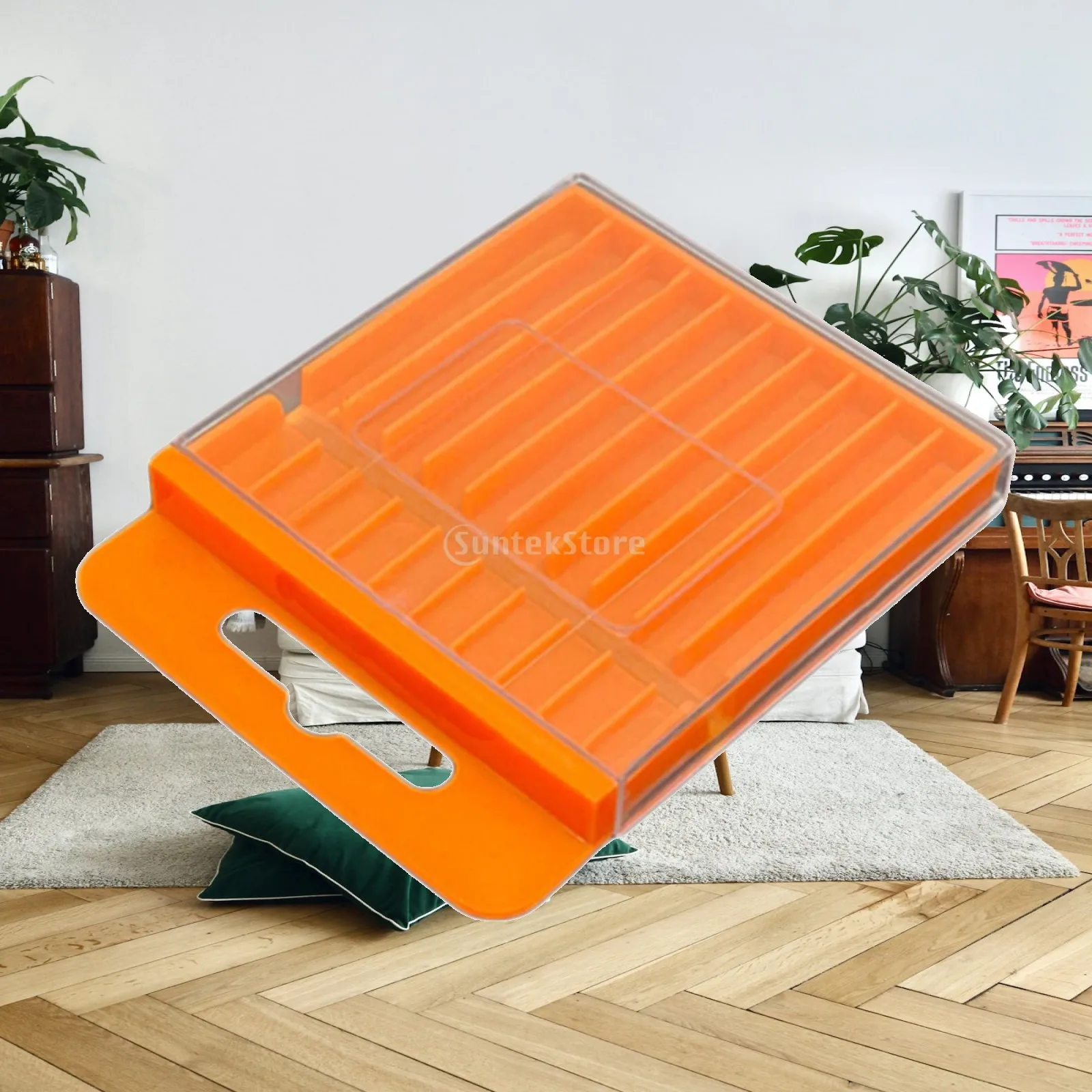 Drill Bit Holder Container Empty Case for Kit PP Material Organizer Box for Garage Workshop Tool Accessories