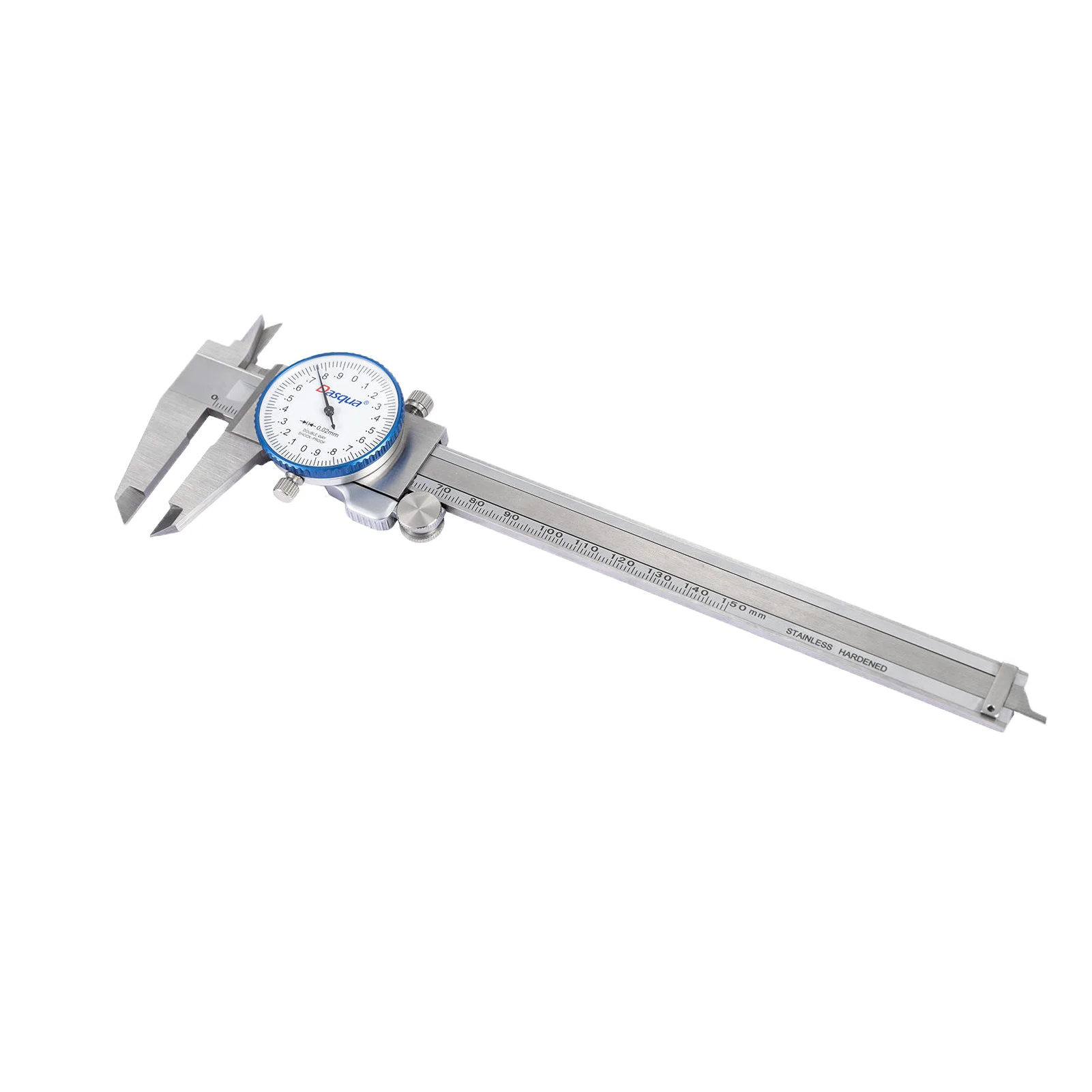 High Precision Range 0-150mm Graduation 0.02 Dial Caliper Calibrador With Double Shock-proof Gearing