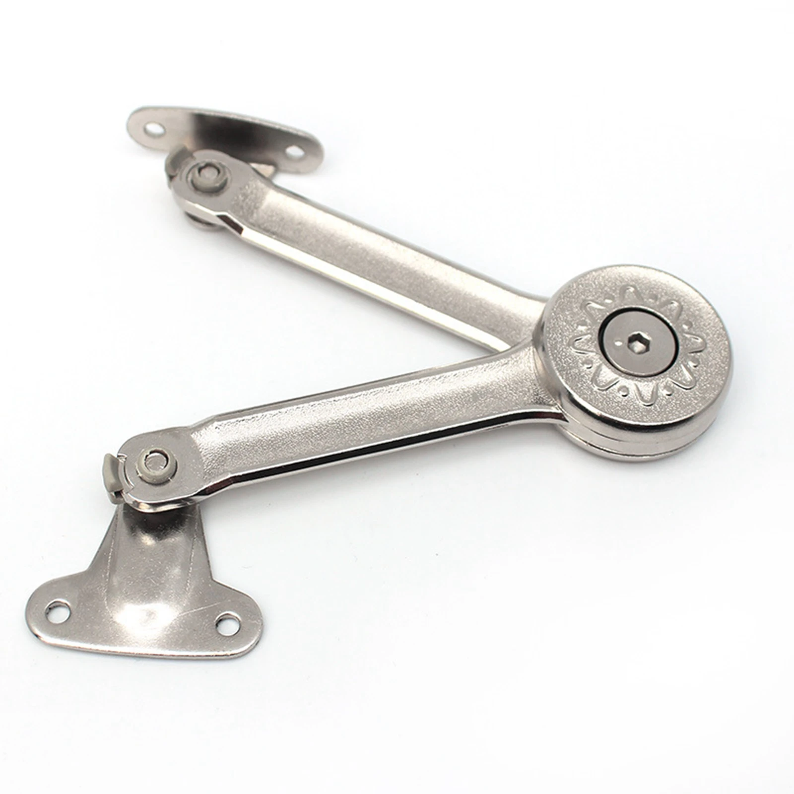 2pcs Soft Close Lid Support, Gas Struts Heavy Duty Hinges Automatic Slow Lowering Safety Pneumatic Lid Lifters Gas Springs