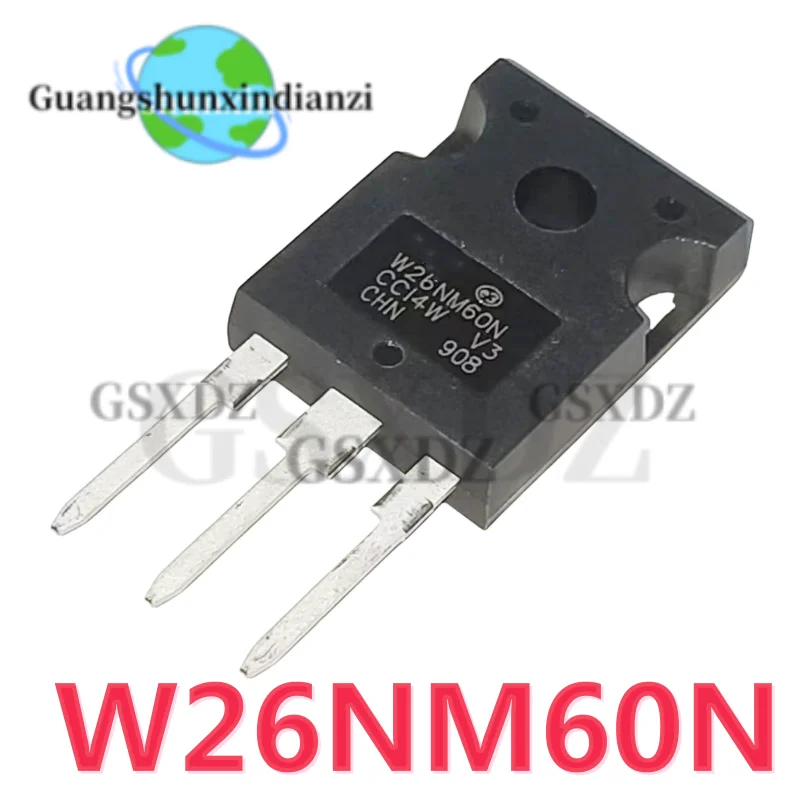 10PCS-30PCS Brand New Original 100% STW26NM60N W26NM60N 26NM60 26A 600V TO-247 N-channel field-effect transistor