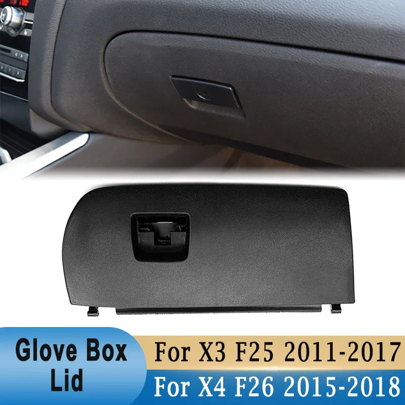 

51166839000 Interior Glove Box Lid Latch Cover Handle Replacement Passenger Side for BMW X3 F25 2011- 2017 X4 F26 2015-2018
