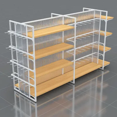 Yiwu Hotter Miniso Rak Display SISI Tunggal Kayu Rak Perhiasan Rak Display Aksesori Ponsel Rak Ritel