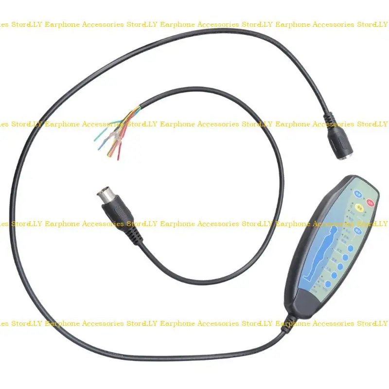 

462E 12VDC Heated Massage Remote For Recliner Chair Adjustable Intensity 8 Pin