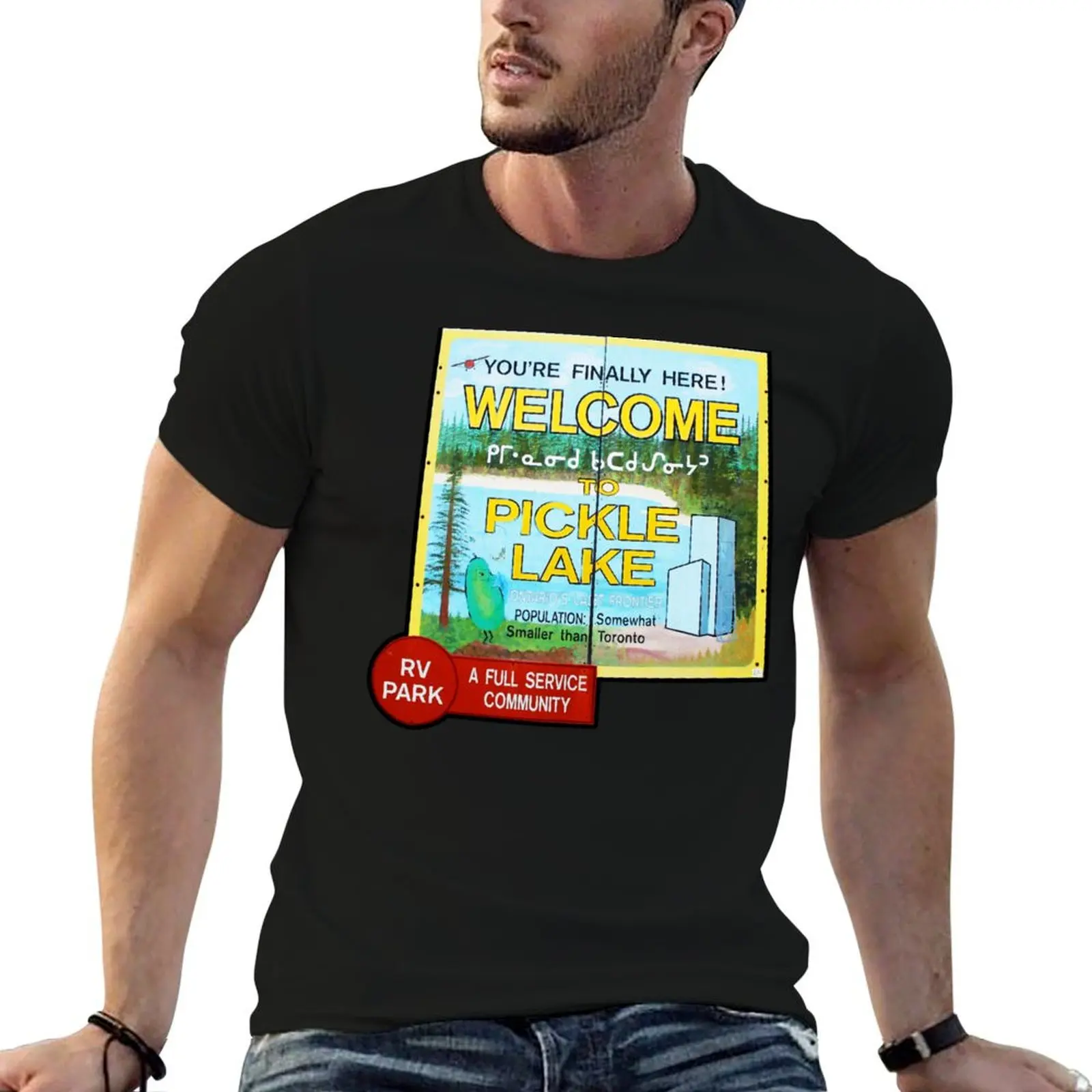 

Pickle Lake T-Shirt man t shirt cotton high quality man t shirt summer T-Shirt