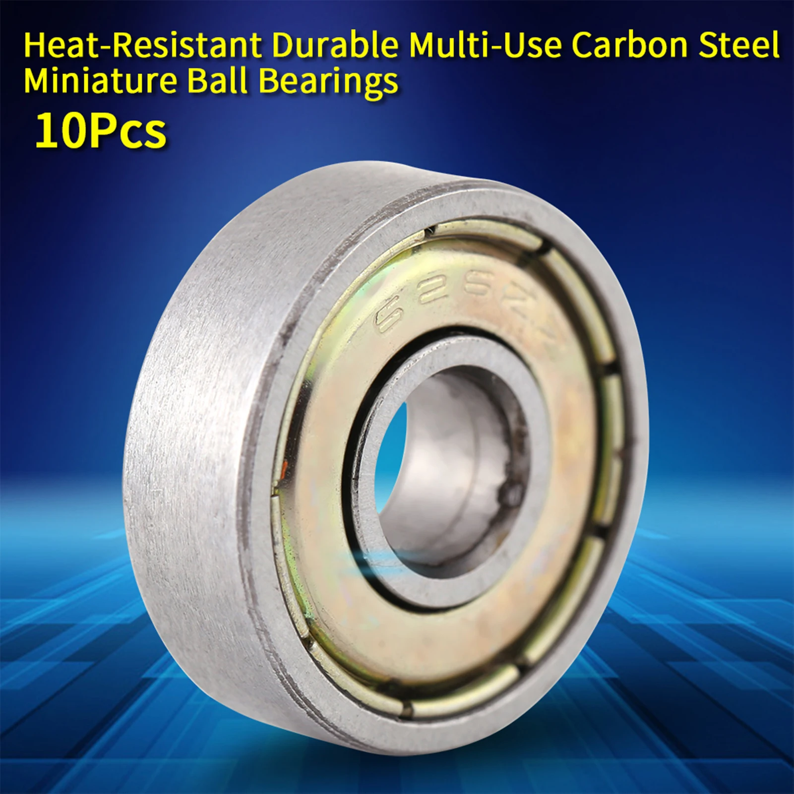 

Стальные шарикоподшипники с металлическим экраном, универсальные, из углеродистой стали, миниатюрные 626ZZ (6x19x6 мм)