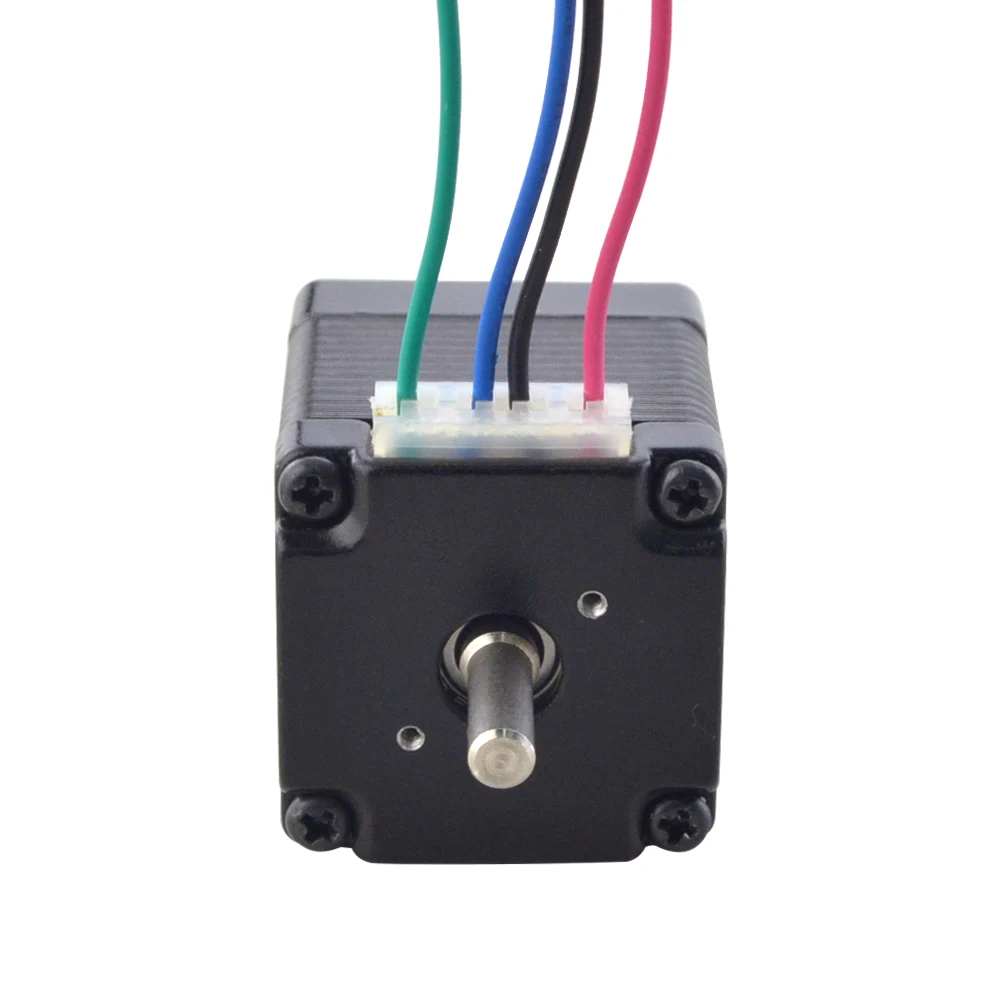 듀얼 샤프트 Nema 11 스테퍼 모터 1.8deg 7Ncm(9.94oz.in) DIY CNC 3D 프린터 모터용 0.67A 4리드 스텝 모터