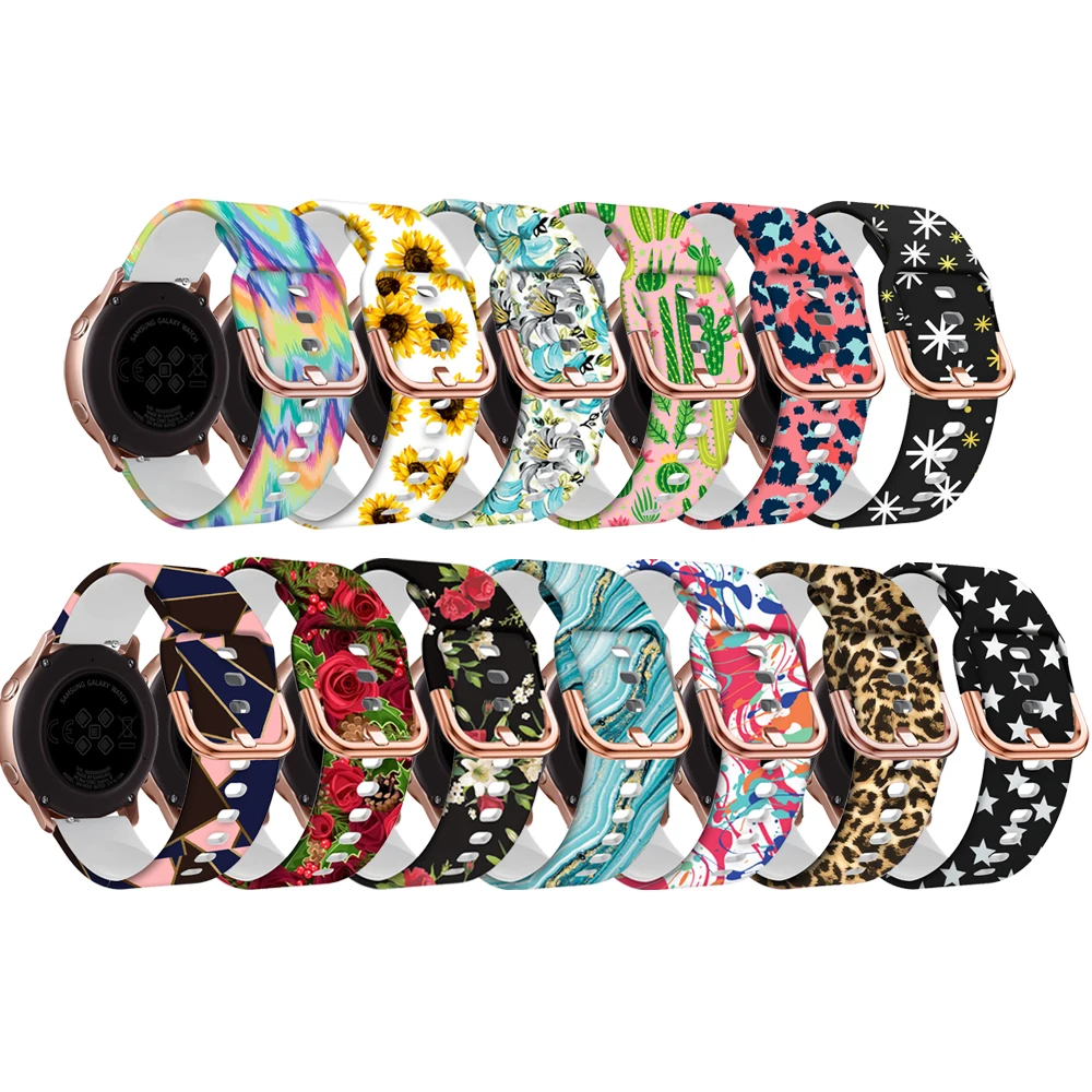 สายซิลิโคน20มม. สำหรับ Garmin venu SQ 2 /venu 2 plus สายรัดข้อมือสปอร์ตสำหรับ vivoactive 5 3 Forerunner 245 55