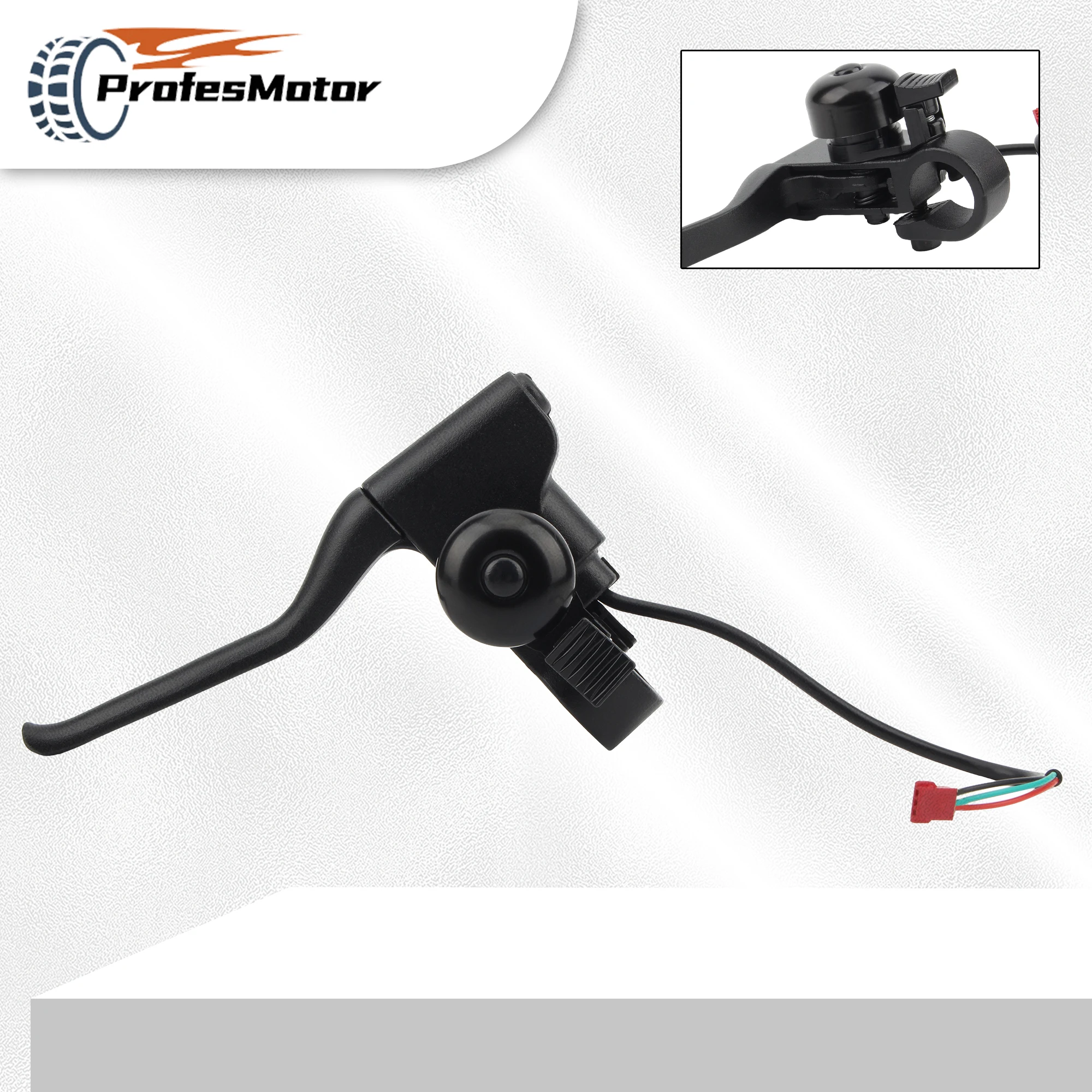 

Motorcycle Brake Lever with Bell for GOTRAX GXL V2 Apex Pro XL Rival XR XR Elite XR Ultra Electric Scooter Replacement Parts