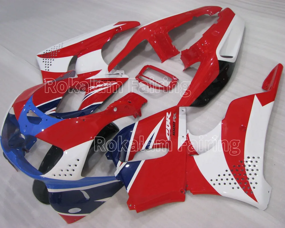 

Motorcycle Bodyworks For Honda CBR900RR 893 1994 CBR 900RR 1995 Motorbike White Red Blue Fairing