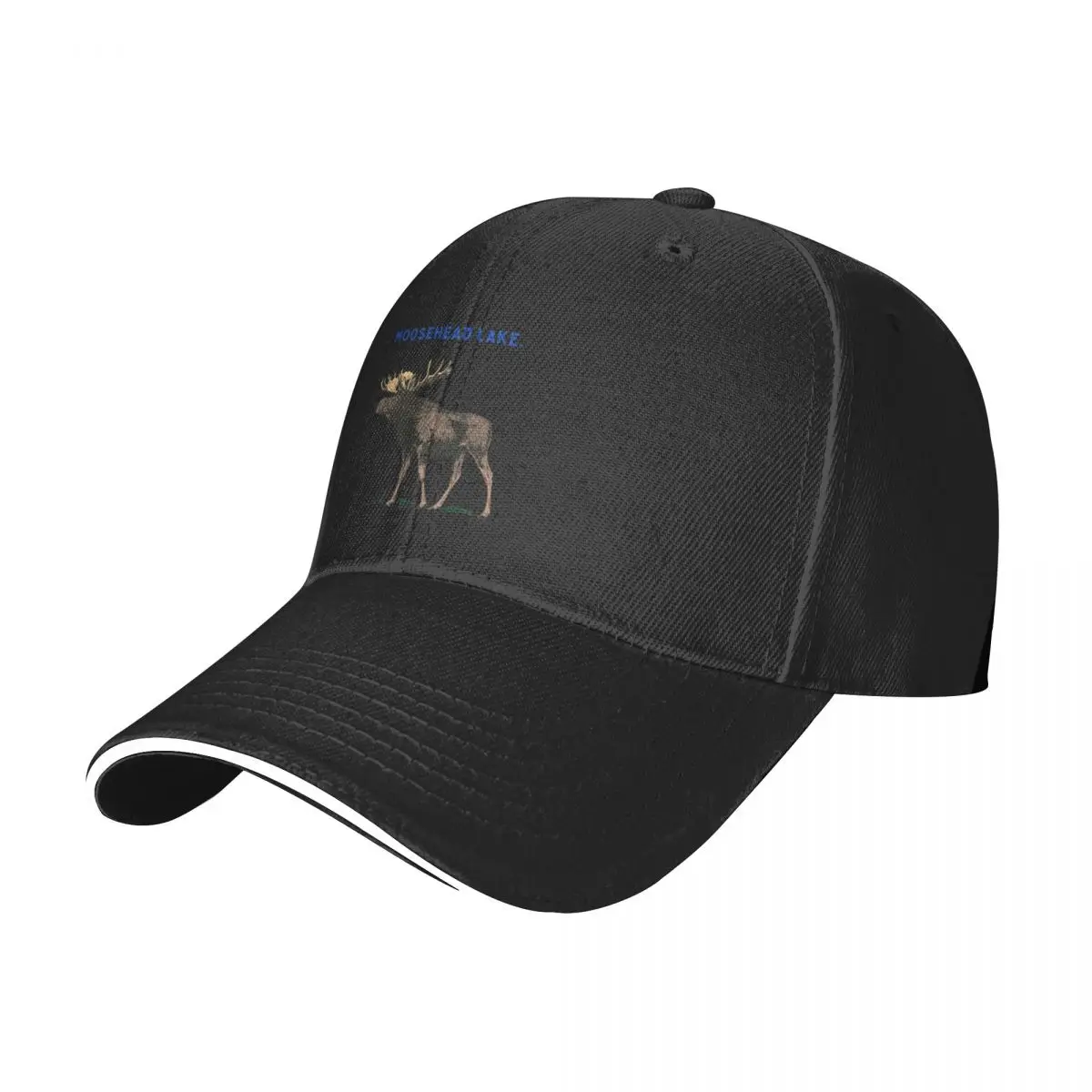 Moosehead Lake. Baseball Cap Ball Cap Big Size Hat Female Men's