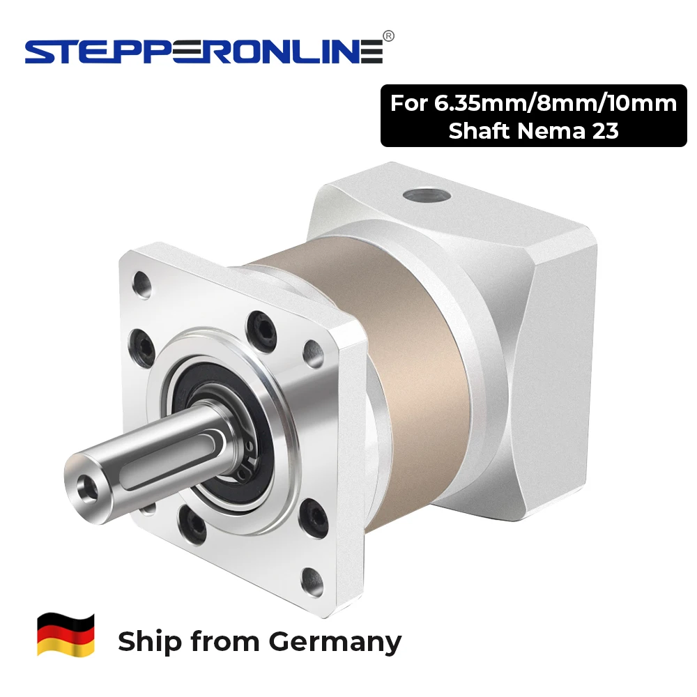 STEPPERONL Nema 23 علبة التروس الكوكبية عالية الدقة مخفض السرعة ل Nema23 57 8 مللي متر 10 مللي متر 6.35 مللي متر رمح محرك متدرج CNC #1