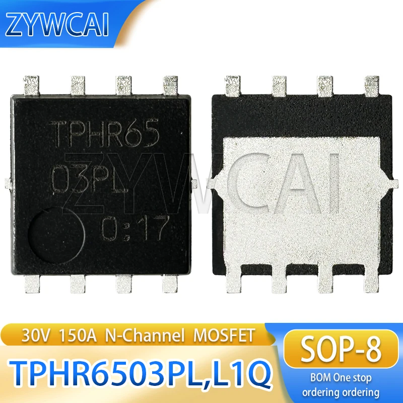 

TPHR6503PL QFN8 2PCS DC-DC Converters Switching Voltage Regulators 30V 150A N-Channel Field-effect transistor MOSFET