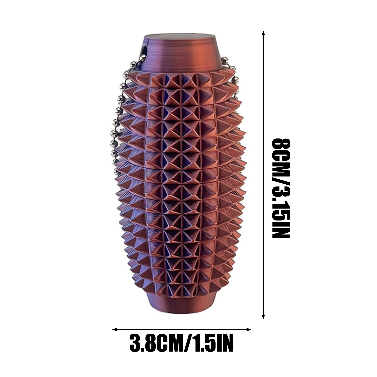 شائك جريبي ستيم المفاتيح تدليك تهدئة تنفيس تململ المفاتيح هدايا فريدة للأصدقاء والعائلة #6